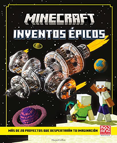 Libro MINECRAFT INVENTOS EPICOS MAS DE 20 PROYECTOS QUE DESPERTARAN TU IMAGINACION de VARIOS