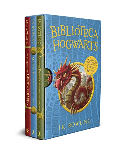 Libro ESTUCHE BIBLIOTECA HOGWARTS de JK ROWLING