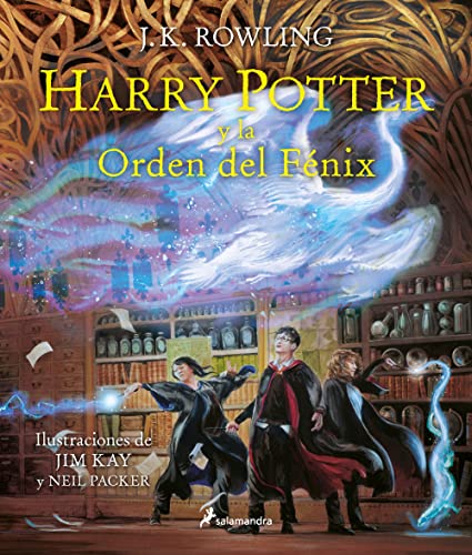 Libro HARRY POTTER Y LA ORDEN DEL FENIX ILUSTRADO de J K ROWLING