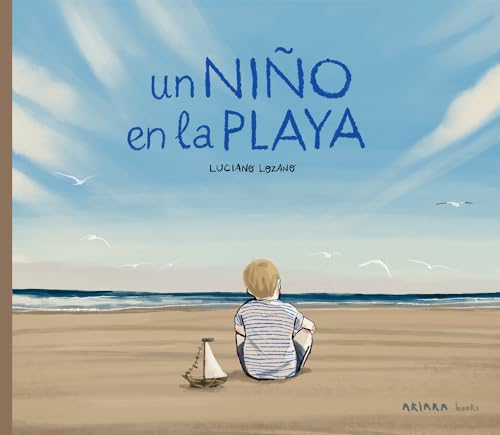 Libro UN NINO EN LA PLAYA de LUCCIANO LOZANO