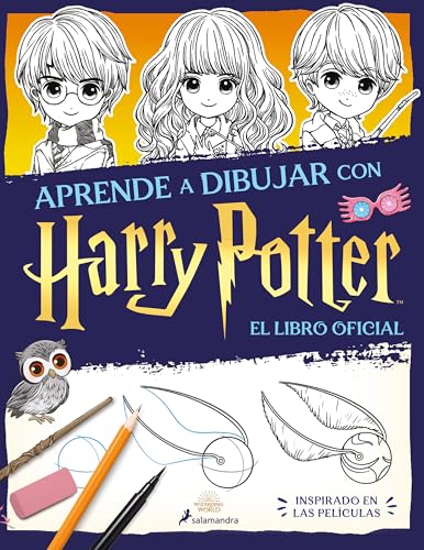 Libro APRENDE A DIBUJAR CON HARRY POTTER EL LIBRO OFICIAL de VARIOS