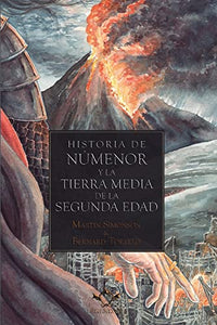 LIBRO HISTORIA DE NUMENOR Y LA TIERRA MEDIA DE LA SEGUNDA EDAD