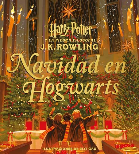 Libro De Harry Potter Y La Piedra Filosofol J.K Rowling Navidad En Hogwarts