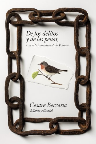 Libro DE LOS DELITOS Y DE LAS PENAS CON EL COM de CESARE BECCARIA