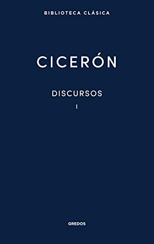 Libro DISCURSOS I de CICERON