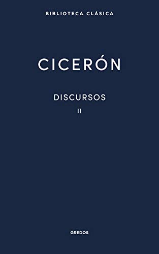 Libro DISCURSOS II de CICERON