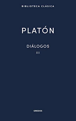 Libro DIALOGOS III de PLATON