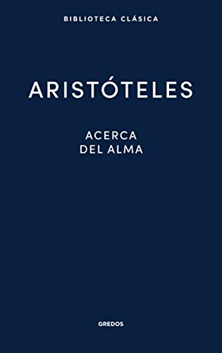 Libro ACERCA DEL ALMA de ARISTOTELES