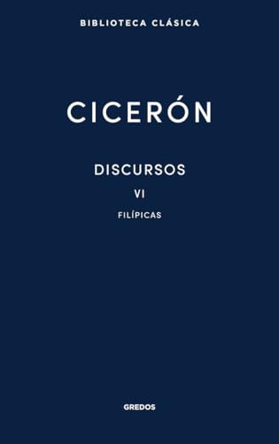 Libro DISCURSOS VI CICERON de CICERON