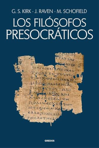 Libro FILOSOFOS PRESOCRATICOS de GS KIRK JE