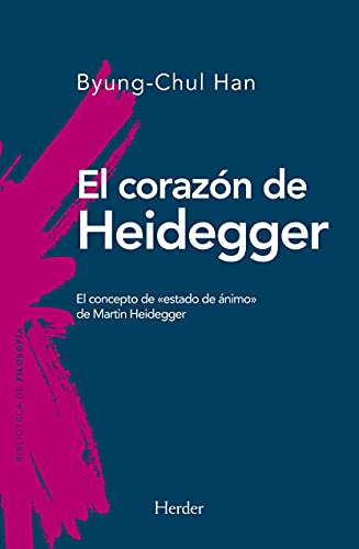 Libro EL CORAZON DE HEIDEGGER de BYUNG CHUL HAN