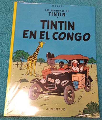 Libro TINTIN EN EL CONGO de HERGE