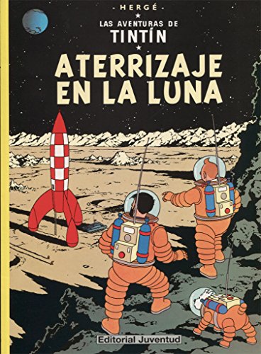 Libro TINTIN ATERRIZAJE EN LA LUNA de HERGE