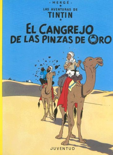 Libro TINTIN EL CANGREJO DE LAS PINZAS DE ORO de HERGE