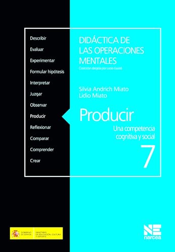 Libro DIDACTICA DE LAS OPERACIONES METNALES PRODUCIR UNA COMPETENCIA COGNITIVA Y SOCIAL 7 de nan