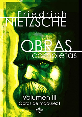 Libro Obras Completas Vol Iii Obras De Madurez I Nietzche