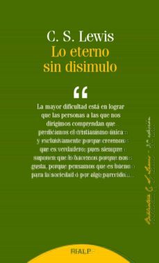 Libro Lo Eterno Sin Disimulo