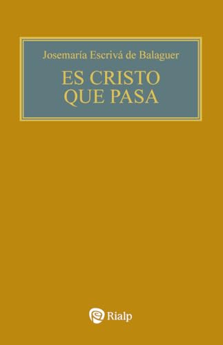 Libro Es Cristo Que Pasa