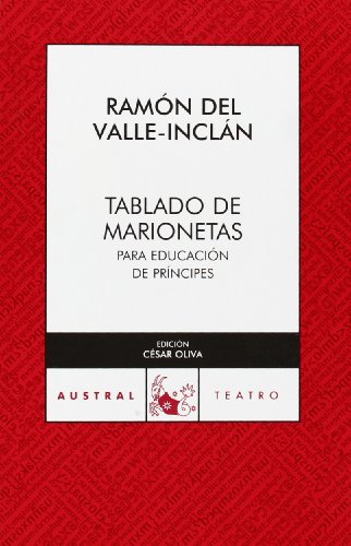 Libro TABLADO DE MARIONETAS de RAMOS DEL VALLE INCLAN