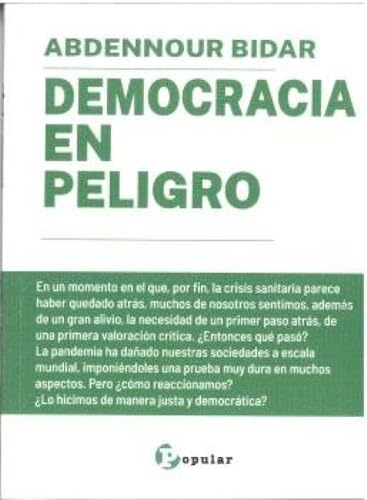 Libro Democracia En Peligro