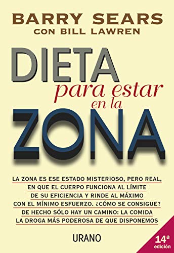 Libro DIETA PARA ESTAR EN LA ZONA de BARRY SEARS