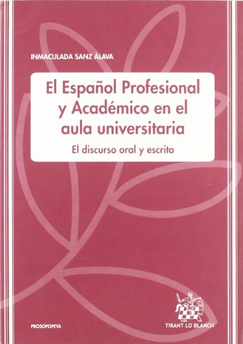 Libro El Espa?Ol Profesional Y Academico En El