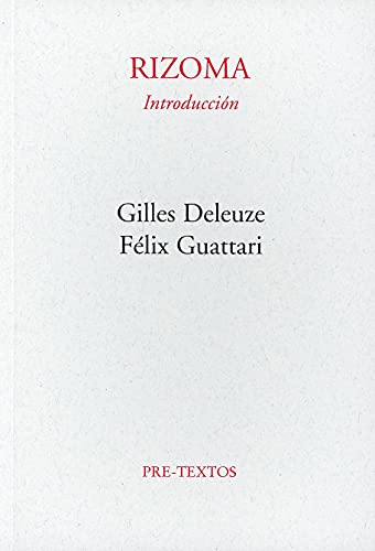 Libro RIZOMA de DELEUZE