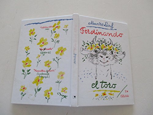 Libro FERDINANDO EL TORO de MUNRO LEAF