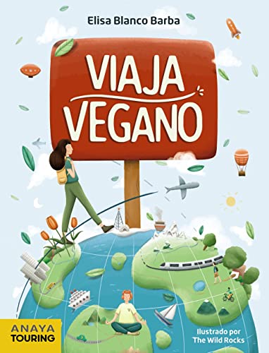 Libro VIAJA VEGANO de ELISA BLANCO BARBA