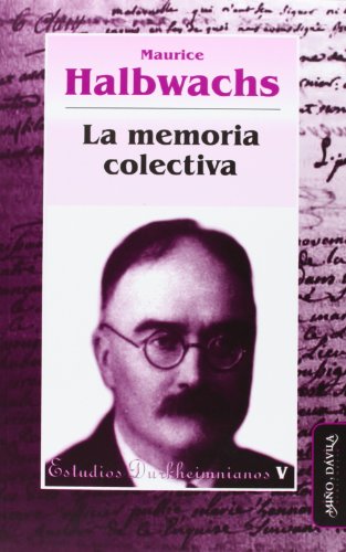 Libro LA MEMORIA COLECTIVA de MAURICE HALBWACHS