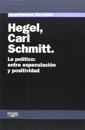 Libro Jean Francois Kervegan
