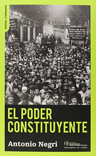 Libro EL PODER CONSTITUYENTE de ANTONIO NEGRI