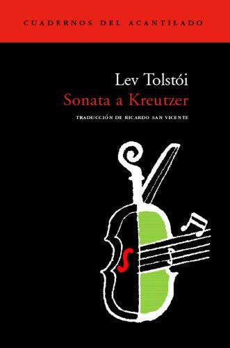 Libro SONATA A KREUTZER de LEV TOLSTOI