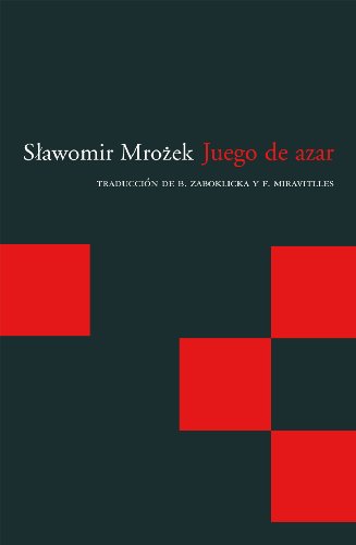 Libro JUEGO DE AZAR de SLAWOMIR MROZEK
