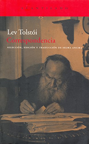Libro CORRESPONDENCIA LEV TOLSTOI de LEV TOLSTOI