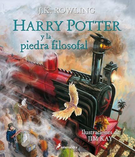 Libro HARRY POTTER Y LA PIEDRA FILOSOFAL ILUSTRADO de J K ROWLING