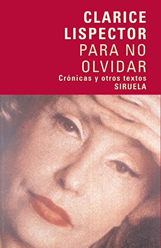 Libro Clarice Lispector