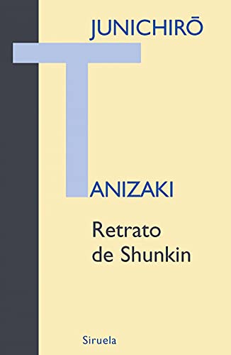 Libro RETRATO DE SHUNKIN de JUNICHIRO TANIXAKI