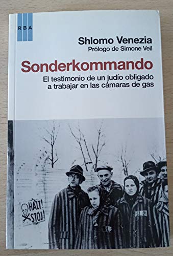 Libro SONDERKOMMANDO de SHLOMO VENEZIA