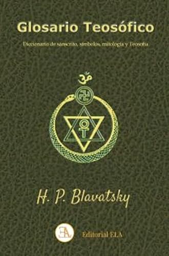 Libro GLOSARIO TEOSOFICO de HP BLAVATSKY