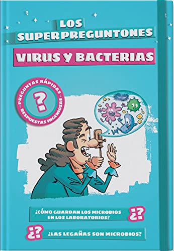 Libro LOS SUPERPREGUNTONES VIRUS Y BACTERIAS de VV.AA