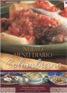 Libro NUEVO MENU DIARIO COLOMBIANO de VARIOS AUTORES