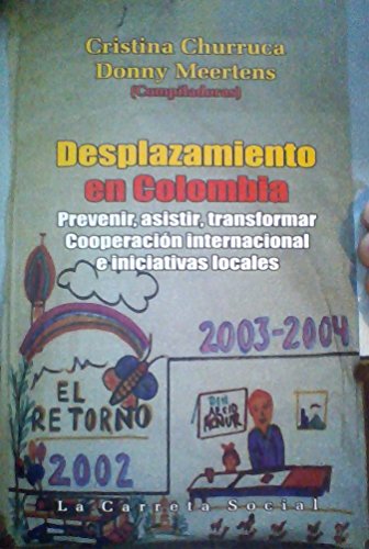 Libro Desplazamiento En Colombia