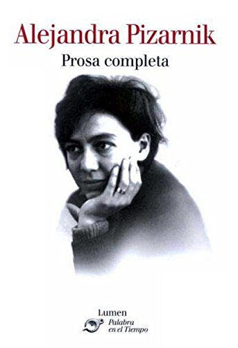 Libro Prosa Completa Alejandra Pizarnik