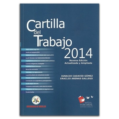 Libro Cartilla Del Trabajo 2014
