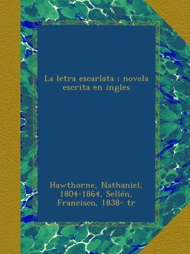 Libro La Letra Escarlata