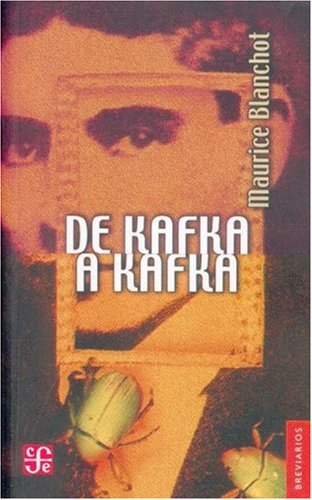 Libro DE KAFKA A KAFKA de MAURICE BLANCHOT