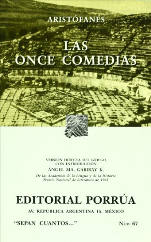 Libro Las Once Comedias