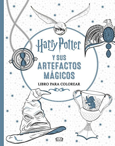 Libro HARRY POTTER Y SUS ARTEFACTOS MAGICOS LIBRO PARA COLOREAR de VARIOS