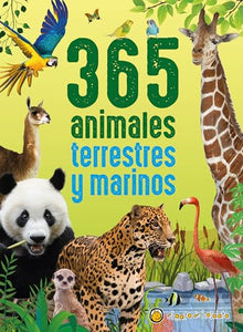 LIBRO 365 ANIMALES TERRESTRES Y MARINOS